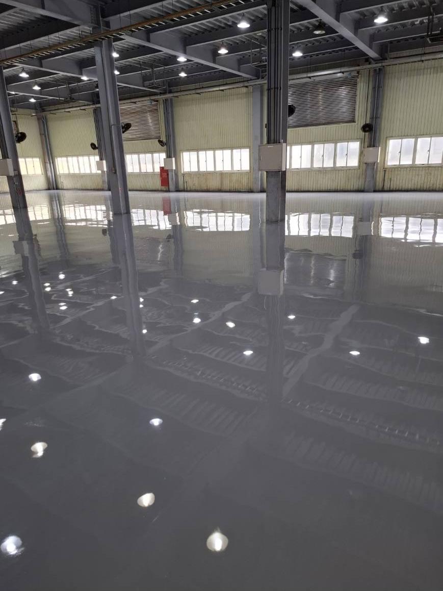 桃園工廠Epoxy環氧樹脂地坪工程