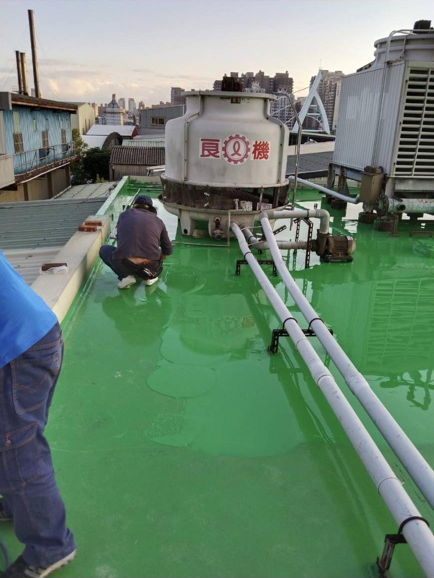 桃園頂樓PU防水